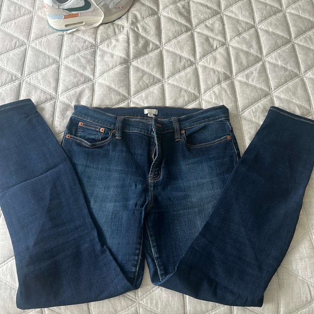 J.Crew dark wash skinny jeans